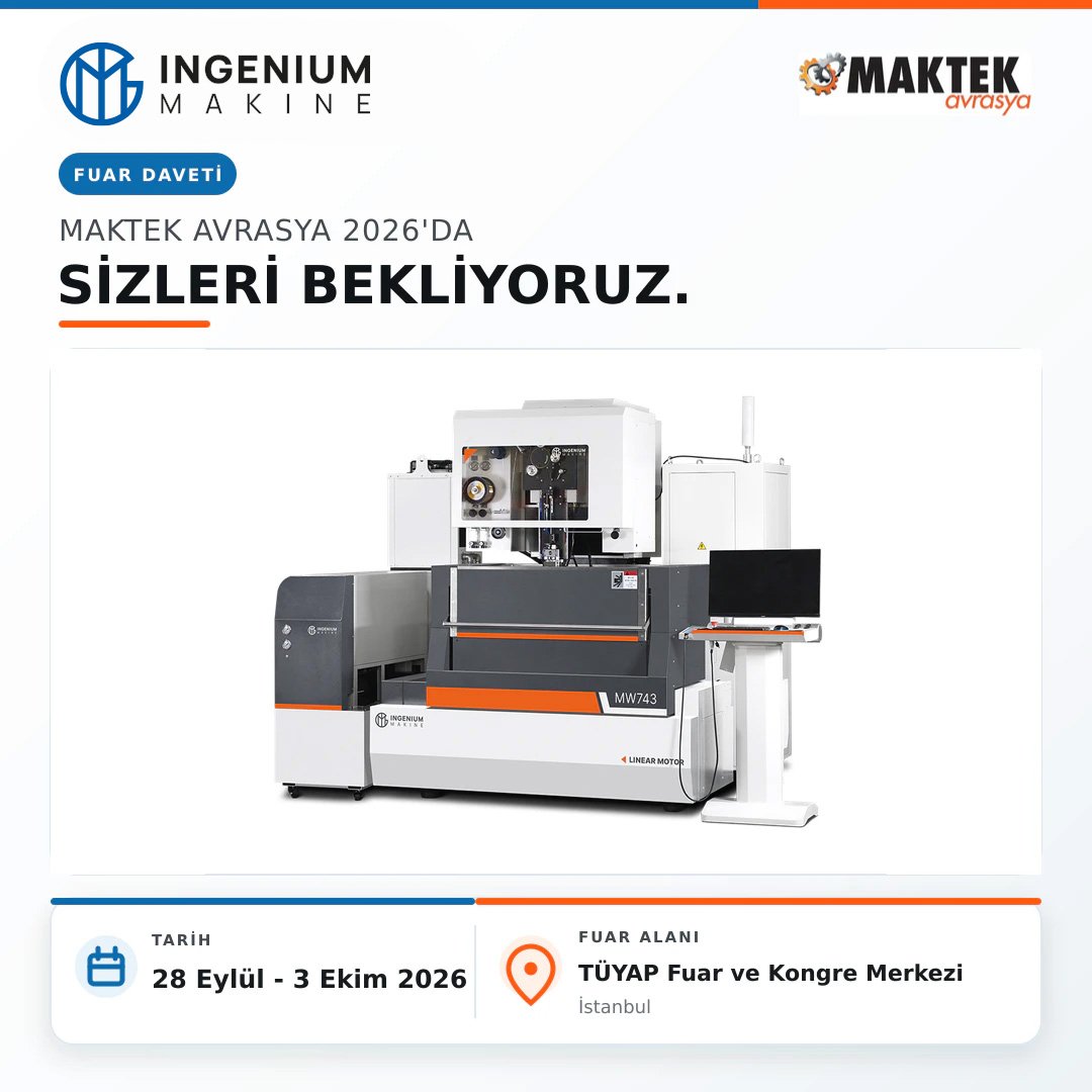 Ingenium Makine duyuru